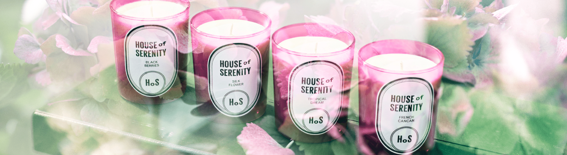 Collection Floral House of Serenity bannière