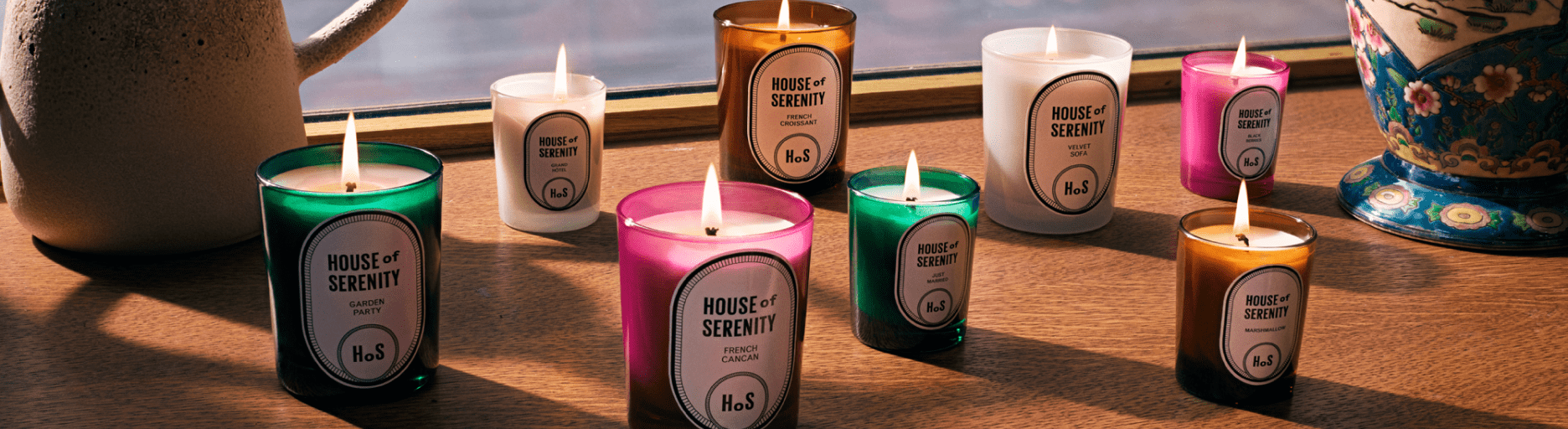 Bannière toutes les bougies House of Serenity