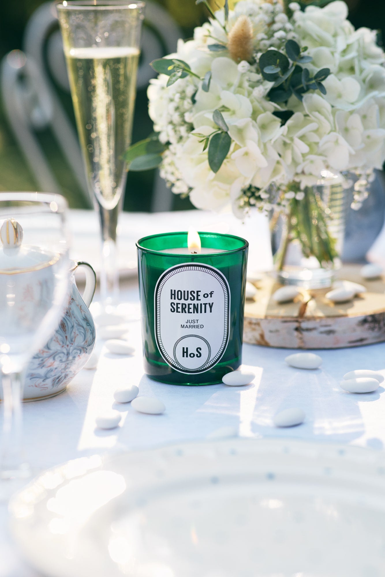 Ensemble de 12 bougies Just Married main image 0