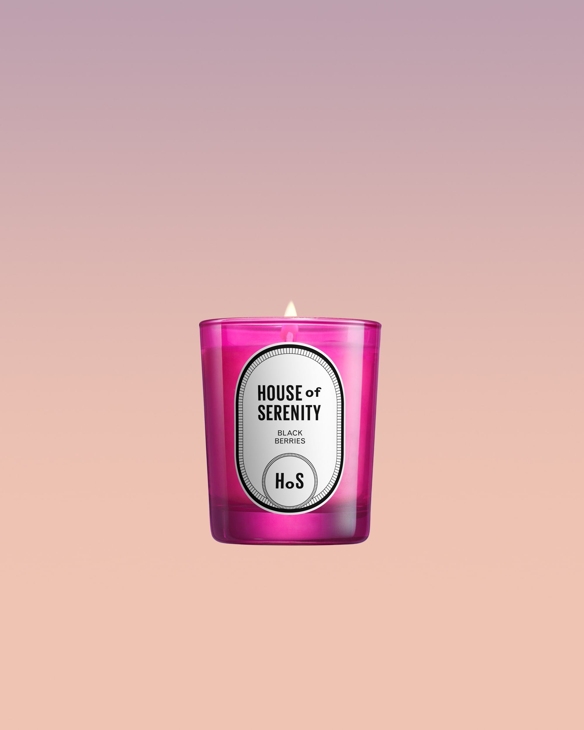 Bougies parfumées The house of serenity Black Berries Floral Collection 3
