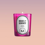 Bougies parfumées The house of serenity Black Berries Floral Collection